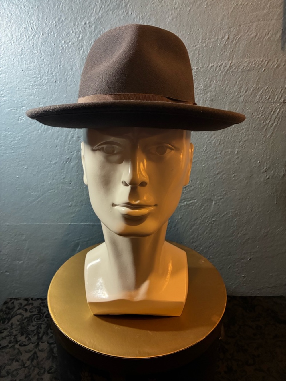 Goorin Bros Grey Felt Fedora "The Doctor" Size Small